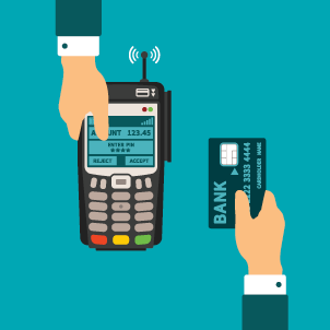 credit card illustration