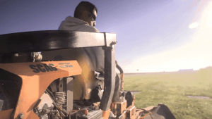 man-on-riding-mower
