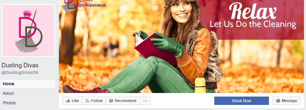 Dusting Divas Facebook Page