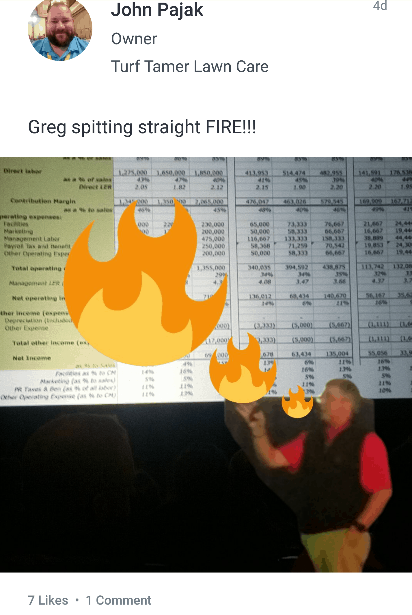 Greg Crabtree breathing Fire at SA4