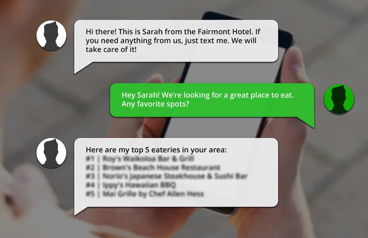 automated text message