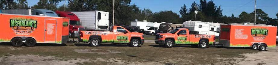Lawn Care Truck Wrap - McFarlane's