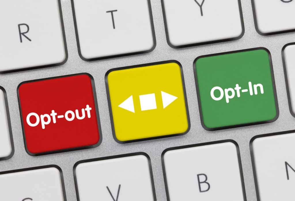 email opt-in