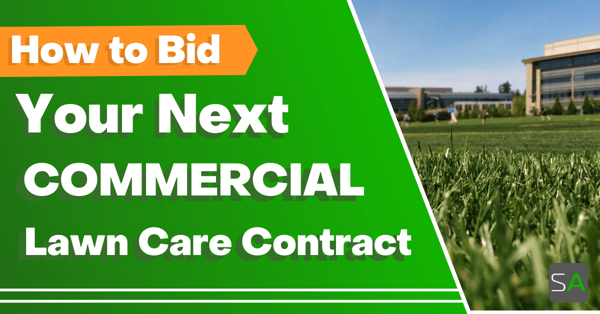 Bid Your Next Commercial Lawn Care Contract, Landscape Contracts For Bid