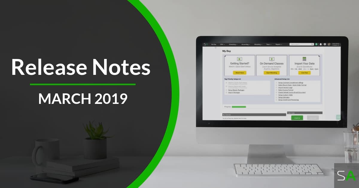 March 2019 Release Notes