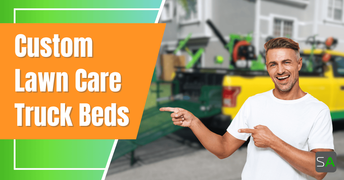 Best Custom Lawn Care Truck Bed Design For Residential Service